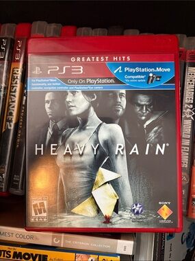 Heavy Rain PS3 CIB excellent condition